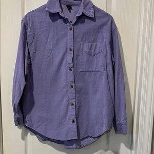 Wild Fable Lavender Button-Down Shirt
